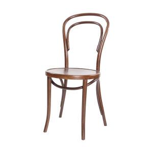 Fameg Vienna Thonet No.14 Houten Bistrostoel Walnoot Fameg Vienna Thonet No.14 Houten Bistrostoel Walnoot