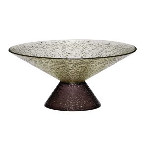 Hübsch glazen schaal Bonbon – glas – ø25xh12cm