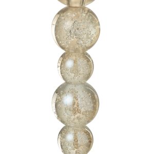 J-Line kaarshouder – glas – champagne – large J-Line kaarshouder – glas – champagne – large