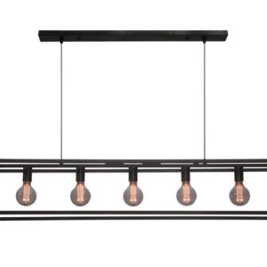 Freelight hanglamp Esteso – 7 lichts – 168x 140 cm – zwart Freelight hanglamp Esteso – 7 lichts – 168x 140 cm – zwart
