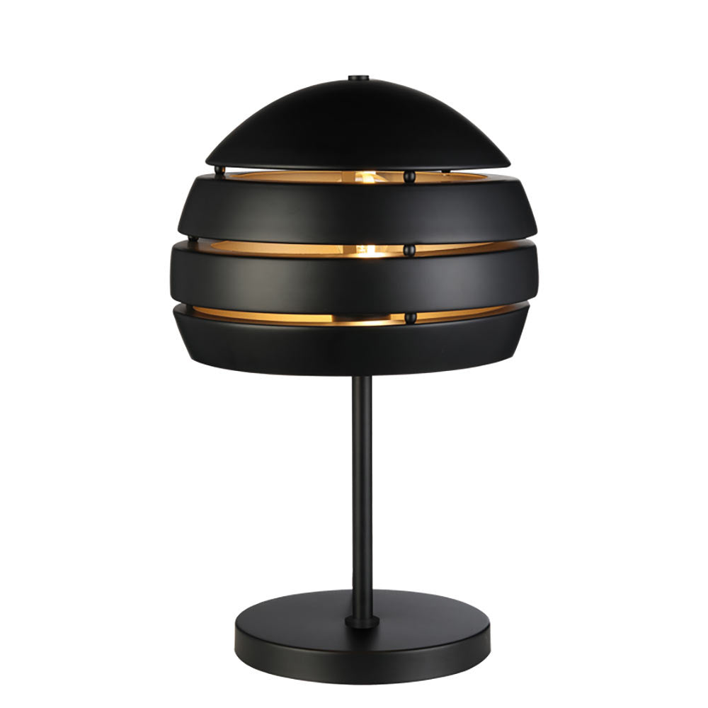 Freelight tafellamp Djarin - 1 lichts - 28 x 45 cm - zwart goud