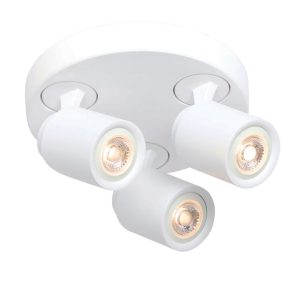 Freelight spot Razza – 3 lichts – 21 x 14 cm – wit Freelight spot Razza – 3 lichts – 21 x 14 cm – wit