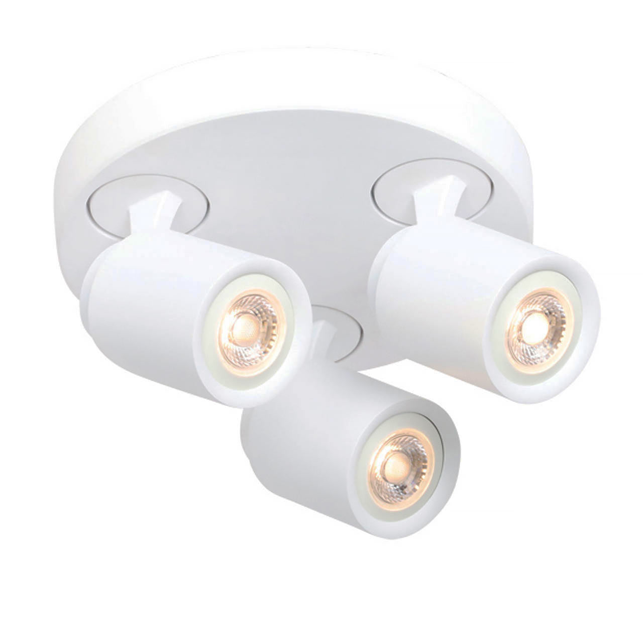 Freelight spot Razza - 3 lichts - 21 x 14 cm - wit