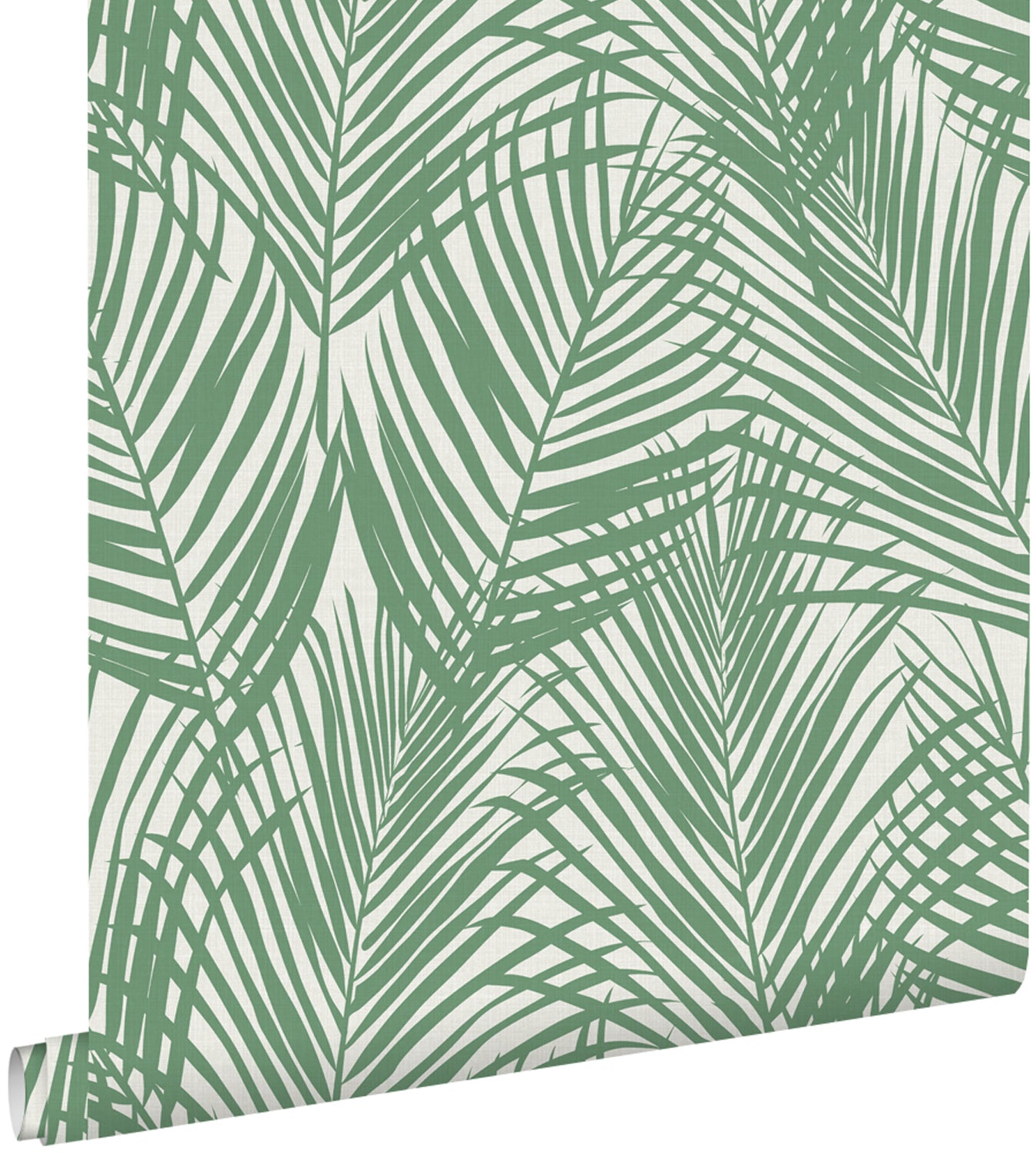 ESTAhome behang palmbladeren jade groen - 53 cm x 10.05 m - 139007