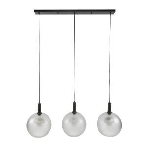 Giga Living Hanglamp Bubble Frosted – Grijs Glas – 110x30x150cm