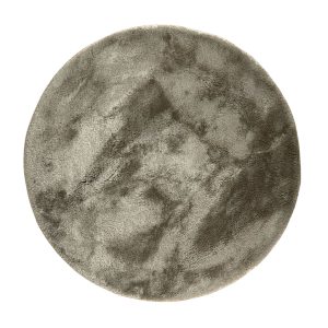 Interieur05 vloerkleed Odelia stone – rond -hoogpolig – 160 x 160 cm