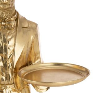 J-Line decoratie Hert Ober Plateau – polyresin – goud J-Line decoratie Hert Ober Plateau – polyresin – goud