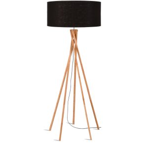 GOOD&MOJO vloerlamp Kilimanjaro – zwart – Ø60cm GOOD&MOJO vloerlamp Kilimanjaro – zwart – Ø60cm