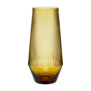 Hübsch vaas Ripple – glas – ø9xh26cm