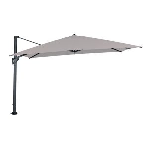 Garden Impressions zweefparasol King Pole zand kleurig doek – 400×400 Garden Impressions zweefparasol King Pole zand kleurig doek – 400×400