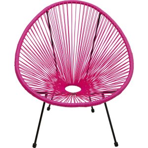 Kare Design Tuinfauteuil Acapulco roze Kare Design Tuinfauteuil Acapulco roze
