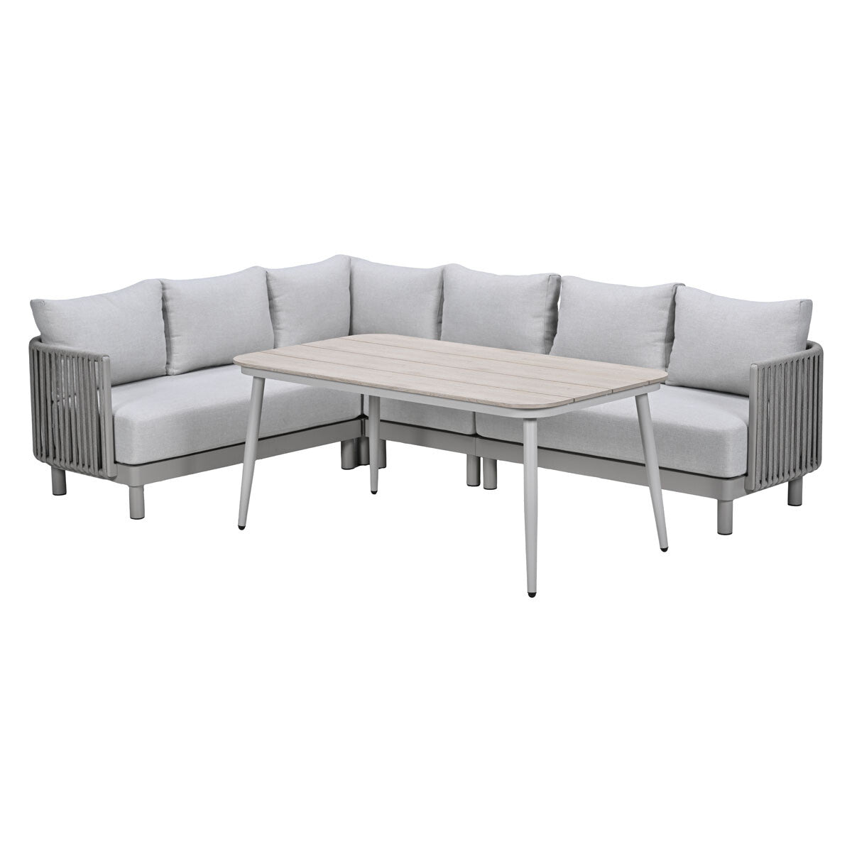 Garden Impressions Lounge dining set Andong 5-delig - taupe