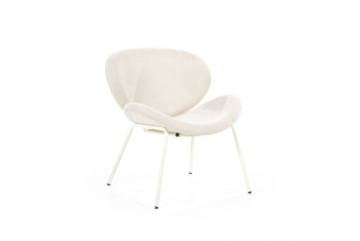 FurniLux Lounge stoel ACE - Beige - 65x72.5x74.5 cm
