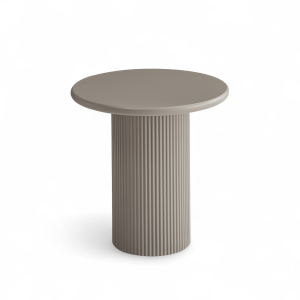 Furnhouse ronde salontafel Wave – Beige – Ø 50 cm