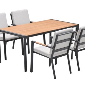 Felini 5-delige tuinset – 4 stoelen / tuintafel – Garden Impressions Felini 5-delige tuinset – 4 stoelen / tuintafel – Garden Impressions