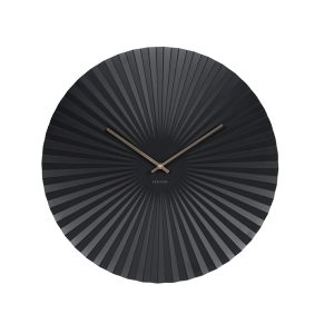Karlsson wandklok Sensu – zwart – Ø50cm Karlsson wandklok Sensu – zwart – Ø50cm