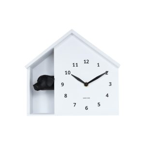Karlsson wandklok Peeking Doggy – wit – Ø24.9cm Karlsson wandklok Peeking Doggy – wit – Ø24.9cm