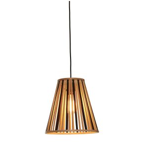 GOOD&MOJO hanglamp Merapi – bruin – Ø30cm GOOD&MOJO hanglamp Merapi – bruin – Ø30cm