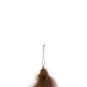 J-Line hanger Pluim – veren – bruin – 12 stuks J-Line hanger Pluim – veren – bruin – 12 stuks