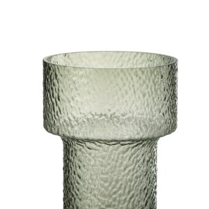 J-Line vaas Betty – glas – groen – small – 30 cm hoog