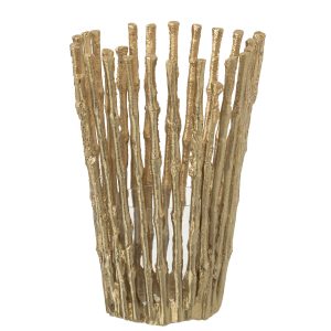 J-Line kaarshouder – aluminium – goud – large J-Line kaarshouder – aluminium – goud – large