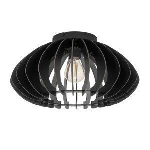 EGLO plafondlamp Cossano 3 – e27 – ø45 cm – hout – zwart EGLO plafondlamp Cossano 3 – e27 – ø45 cm – hout – zwart
