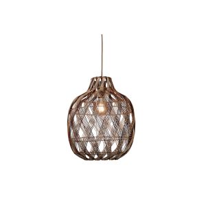 GOOD&MOJO hanglamp MENDOZA – bruin – Ø40cm GOOD&MOJO hanglamp MENDOZA – bruin – Ø40cm