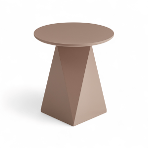 Furnhouse ronde salontafel Aura – Mokkamousse – Ø 50 cm Furnhouse ronde salontafel Aura – Mokkamousse – Ø 50 cm