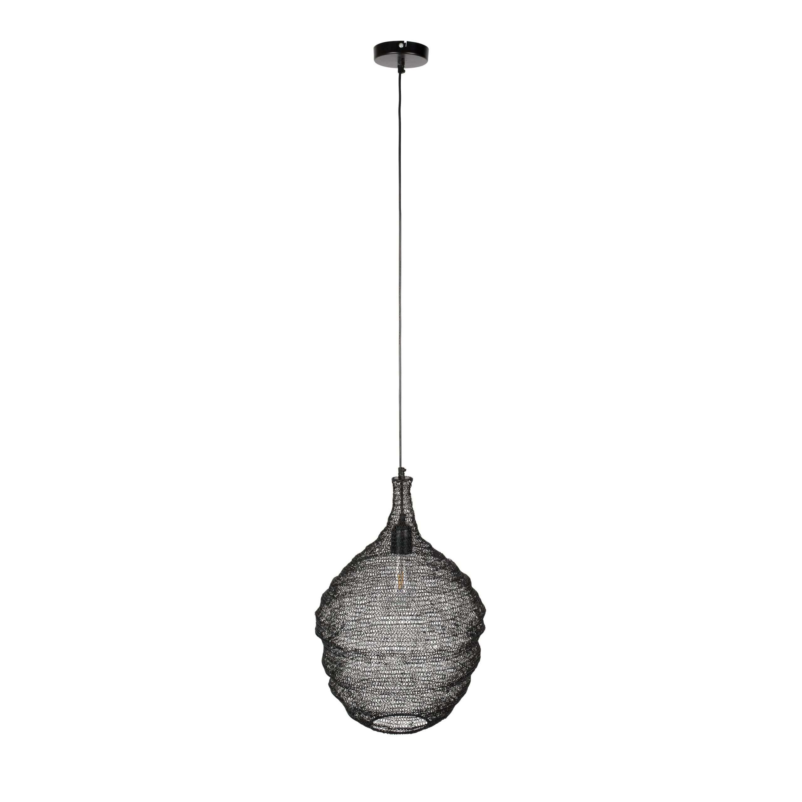 Housecraft Living Lena Hanglamp M Zwart