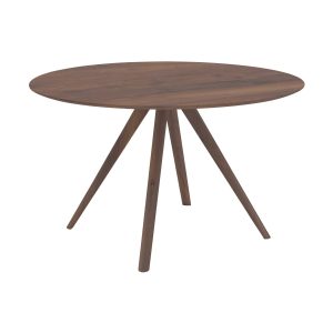 HelloTable eettafel Novum 30 – rond – � 120 cm – noten mat HelloTable eettafel Novum 30 – rond – � 120 cm – noten mat