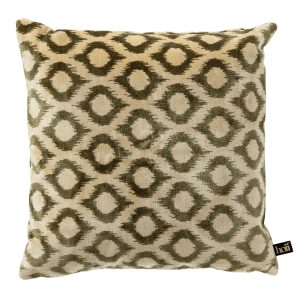 LEONARDO | sierkussen 45×45 cm | Military Olive | groen | multicolor |