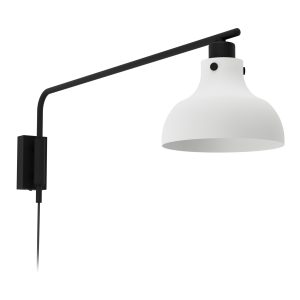 EGLO wandlamp Matlock – e27 – 25 cm – grijs/zwart – staal EGLO wandlamp Matlock – e27 – 25 cm – grijs/zwart – staal