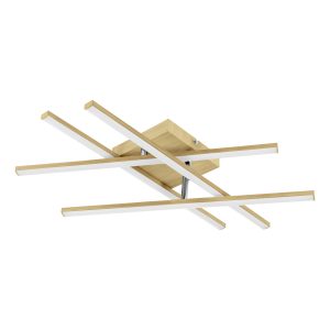 EGLO wandlamp/Plafondlamp Lasana 4 – led – 51 cm – hout