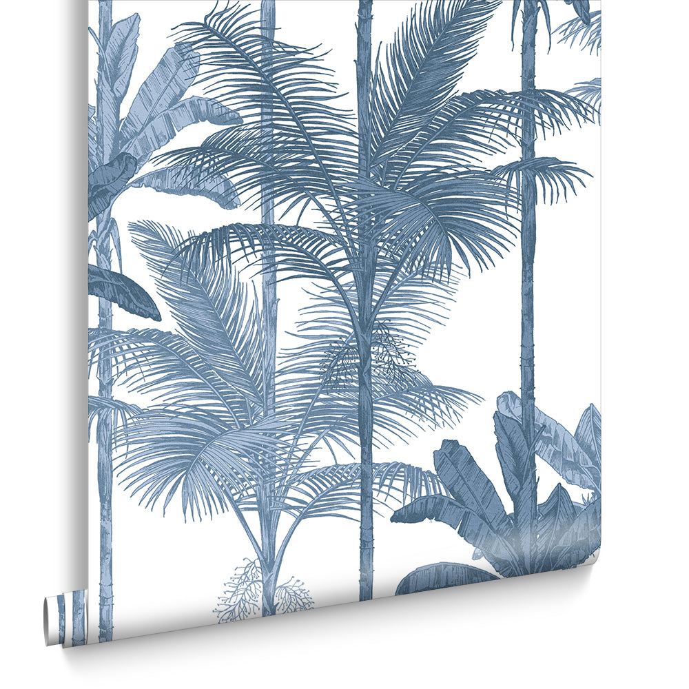 Graham & Brown Vliesbehang - Jungle Cobalt - 10mx52cm