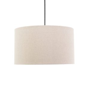 EGLO plafondlamp Feniglia – e27 – ø 47,5 cm – beige – linnen EGLO plafondlamp Feniglia – e27 – ø 47,5 cm – beige – linnen