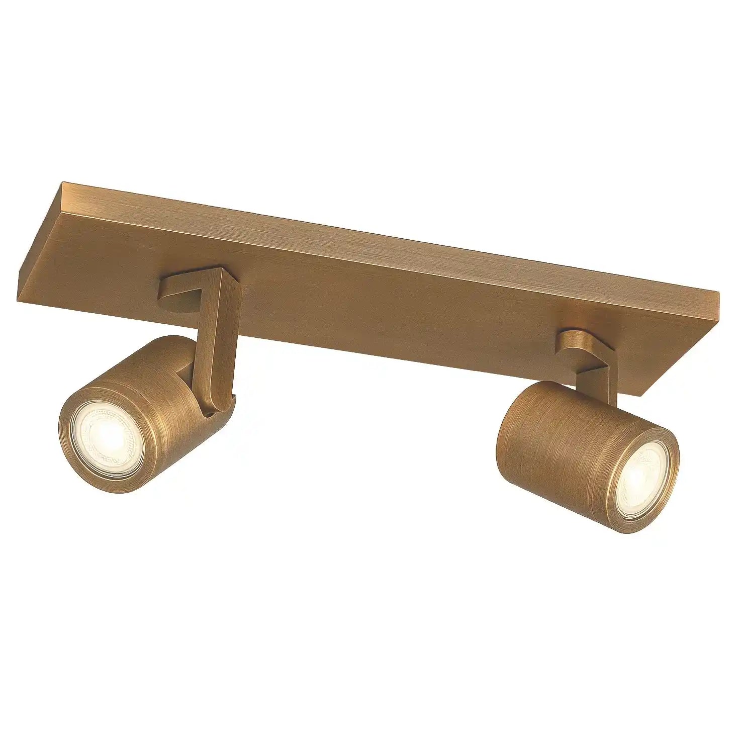 Highlight spot HALO - 2 lichts - 40 x 15 cm - brons