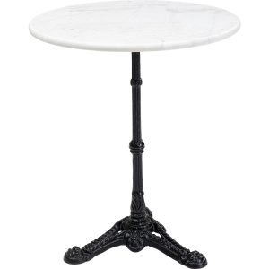 Kare Design Eettafel Bistrot rond Ø60cm wit marmer Kare Design Eettafel Bistrot rond Ø60cm wit marmer