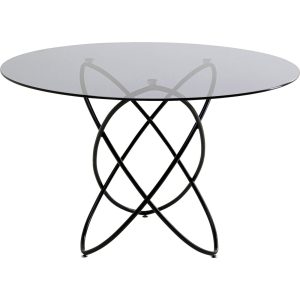 Kare Design Eettafel Molekular Ø120cm zwart Kare Design Eettafel Molekular Ø120cm zwart