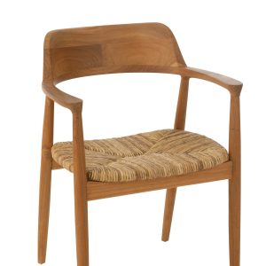 J-Line stoel Hiro – teak hout – naturel