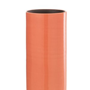 J-Line vaas Flek – keramiek – roze – small – 37 cm hoog