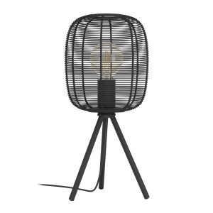 EGLO tafellamp Rinroe – e27 – 44 cm – zwart – staal EGLO tafellamp Rinroe – e27 – 44 cm – zwart – staal