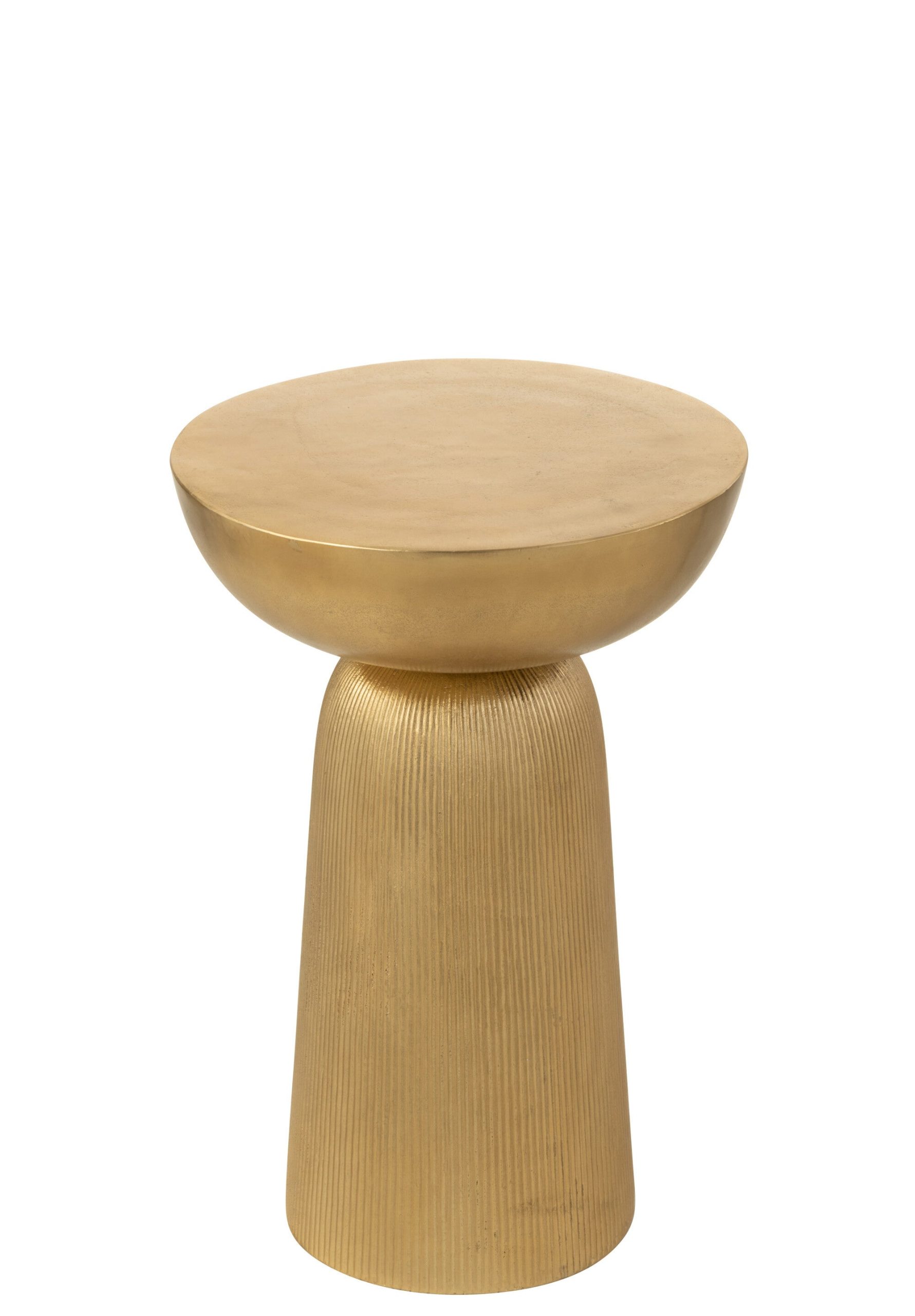 J-Line bijzettafel Louane - aluminium - goud