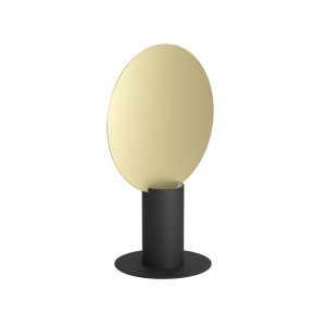 EGLO tafellamp Sarona – gu10 – 31,5 cm – zwart/goud – staal EGLO tafellamp Sarona – gu10 – 31,5 cm – zwart/goud – staal