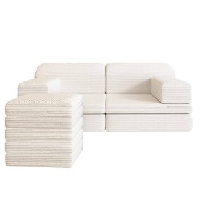 Home Deluxe Speelbank LIV incl. stapelblokken – Snoer Beige Home Deluxe Speelbank LIV incl. stapelblokken – Snoer Beige