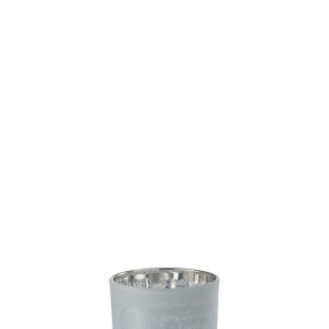 J-Line theelichthouder Love – glas – wit – small – 6 stuks