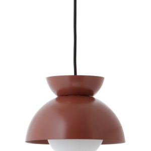Frandsen hanglamp Butterfly – rood – 21x21x17cm