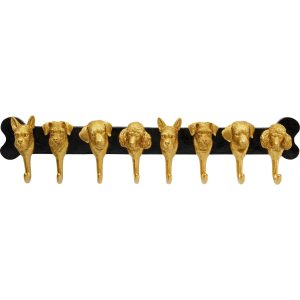 Kare Design Wand Kapstok honden 69cm goud Kare Design Wand Kapstok honden 69cm goud
