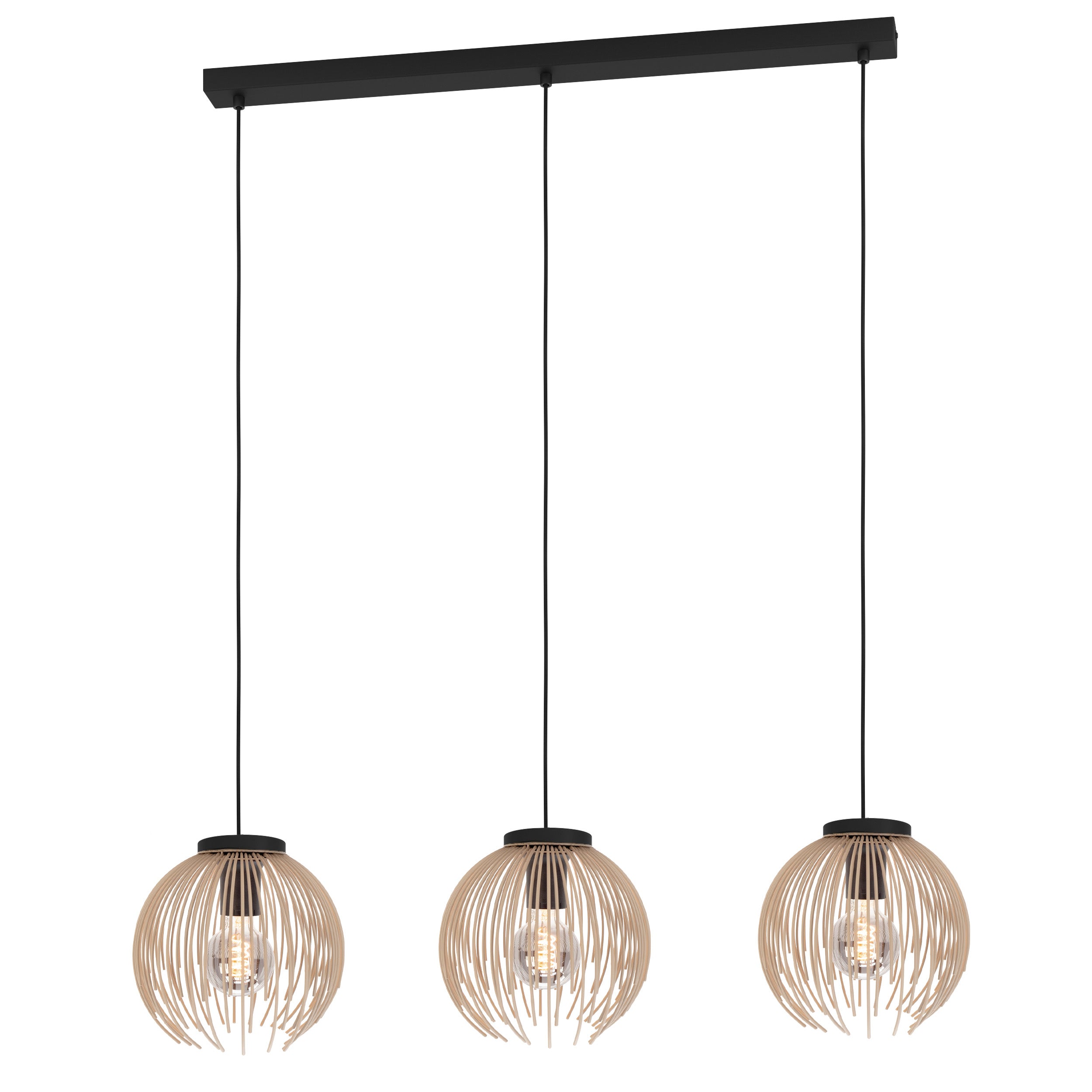 EGLO hanglamp Venezuela-A - E27 - 93,5 cm - zandkleur