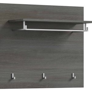 Furnilux Salsa kapstok 3 haken wit hoogglans – 80cm x 70cm x 27cm