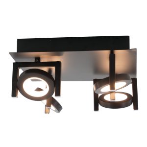 EGLO opbouwspot Trastanello – led – 4 lichts – zwart EGLO opbouwspot Trastanello – led – 4 lichts – zwart